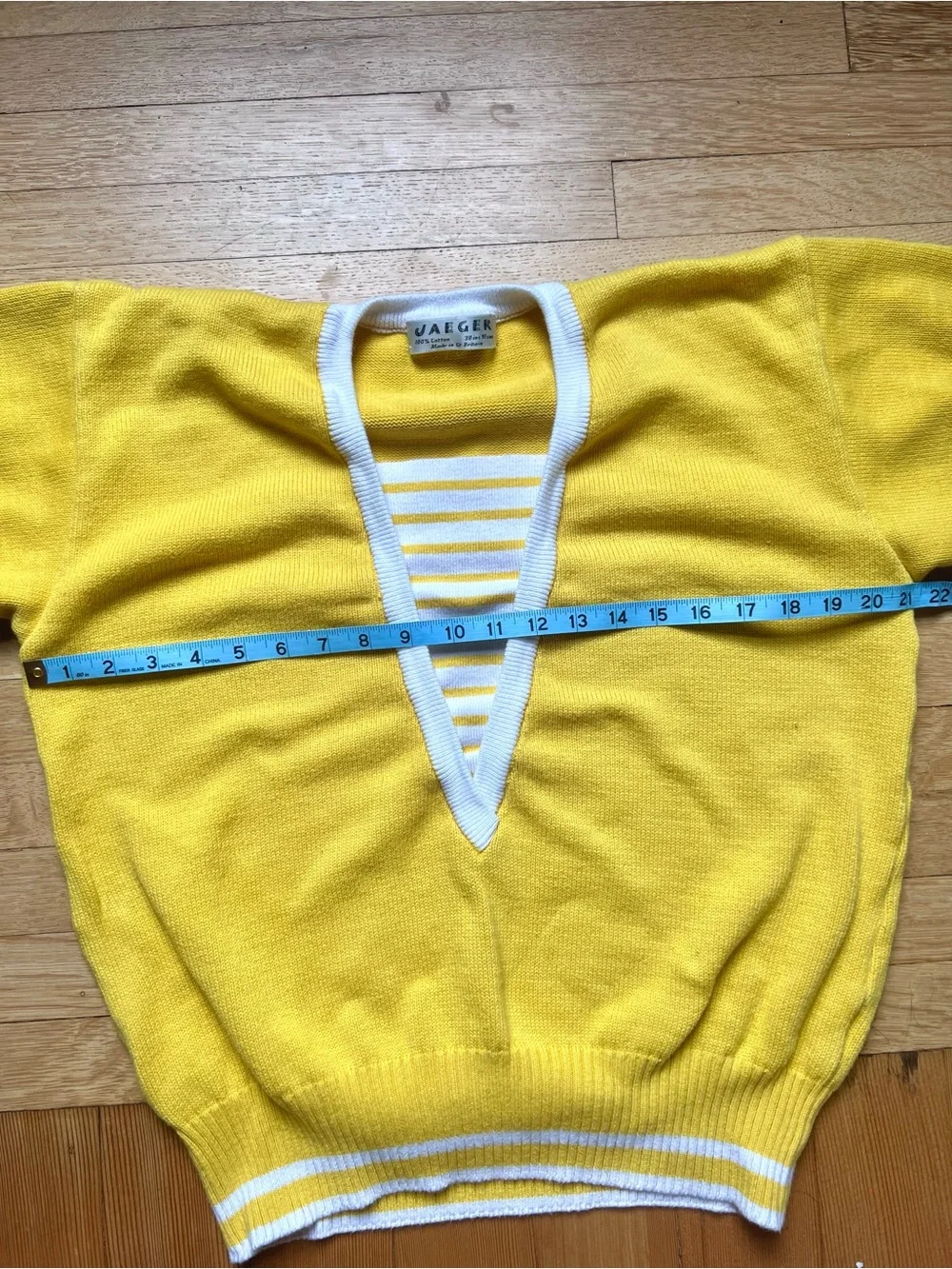 Rare vintage 80s cotton sweater M